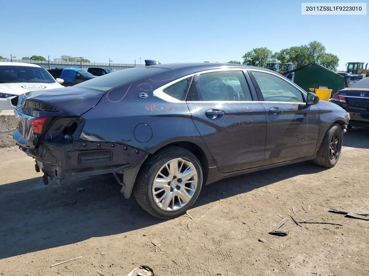 2G11Z5SL1F9223010 2015 Chevrolet Impala Ls