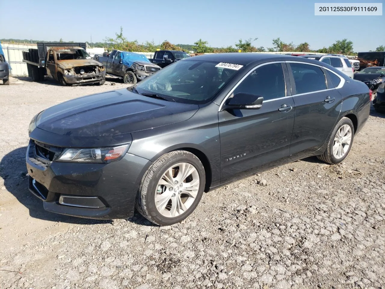 2G1125S30F9111609 2015 Chevrolet Impala Lt