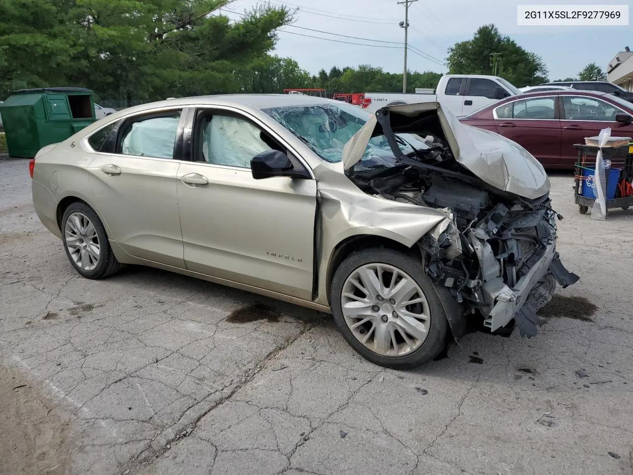 2015 Chevrolet Impala Ls VIN: 2G11X5SL2F9277969 Lot: 59037794