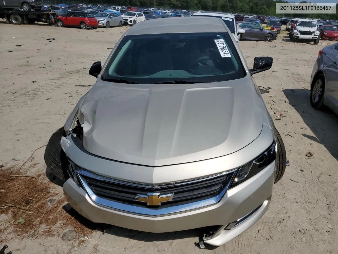 2015 Chevrolet Impala Ls VIN: 2G11Z5SL1F9166467 Lot: 59166864