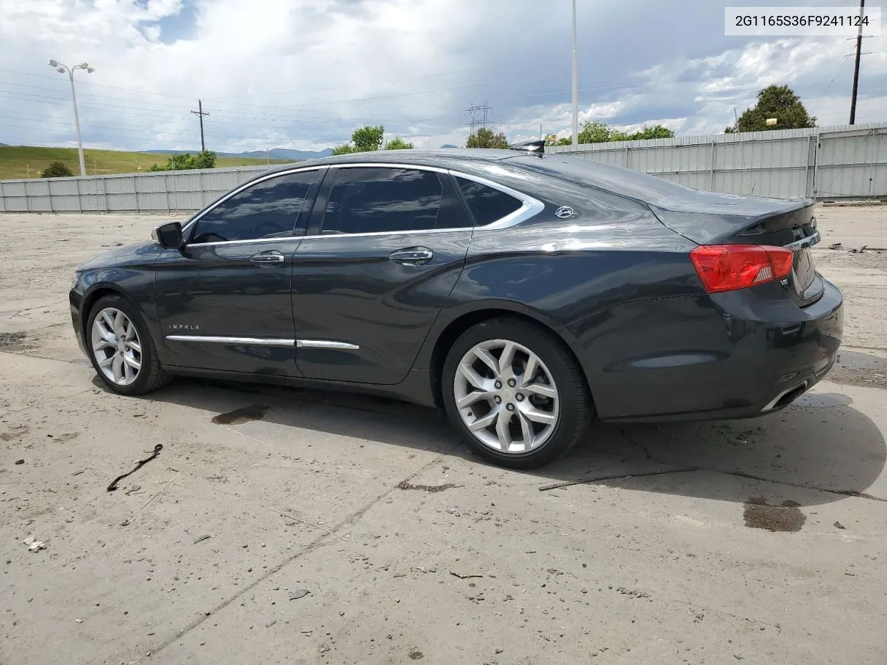 2015 Chevrolet Impala Ltz VIN: 2G1165S36F9241124 Lot: 59576274