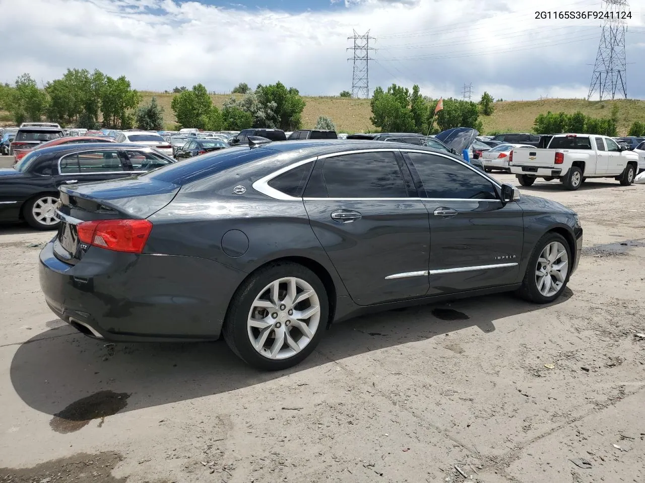 2015 Chevrolet Impala Ltz VIN: 2G1165S36F9241124 Lot: 59576274