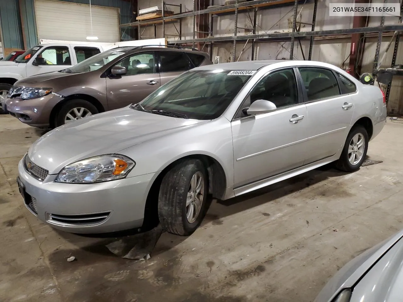 2015 Chevrolet Impala Limited Ls VIN: 2G1WA5E34F1165661 Lot: 59688204