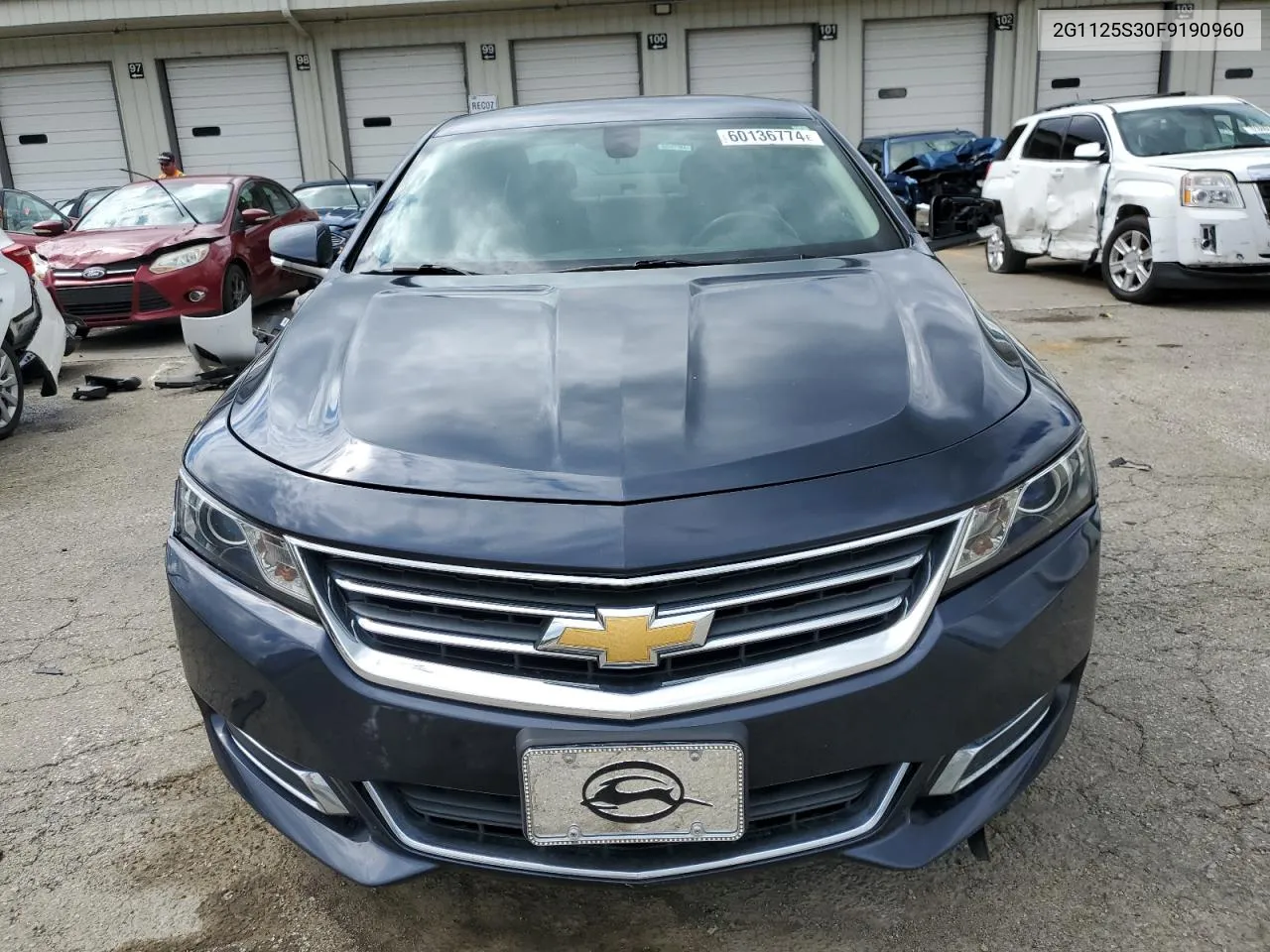 2015 Chevrolet Impala Lt VIN: 2G1125S30F9190960 Lot: 60136774