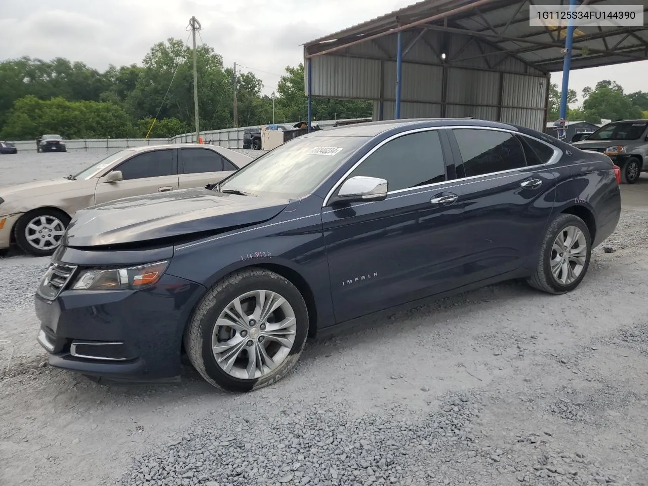 2015 Chevrolet Impala Lt VIN: 1G1125S34FU144390 Lot: 60346234