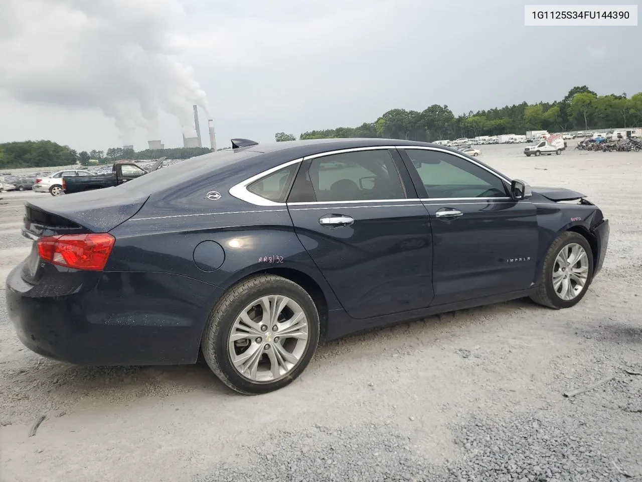 2015 Chevrolet Impala Lt VIN: 1G1125S34FU144390 Lot: 60346234