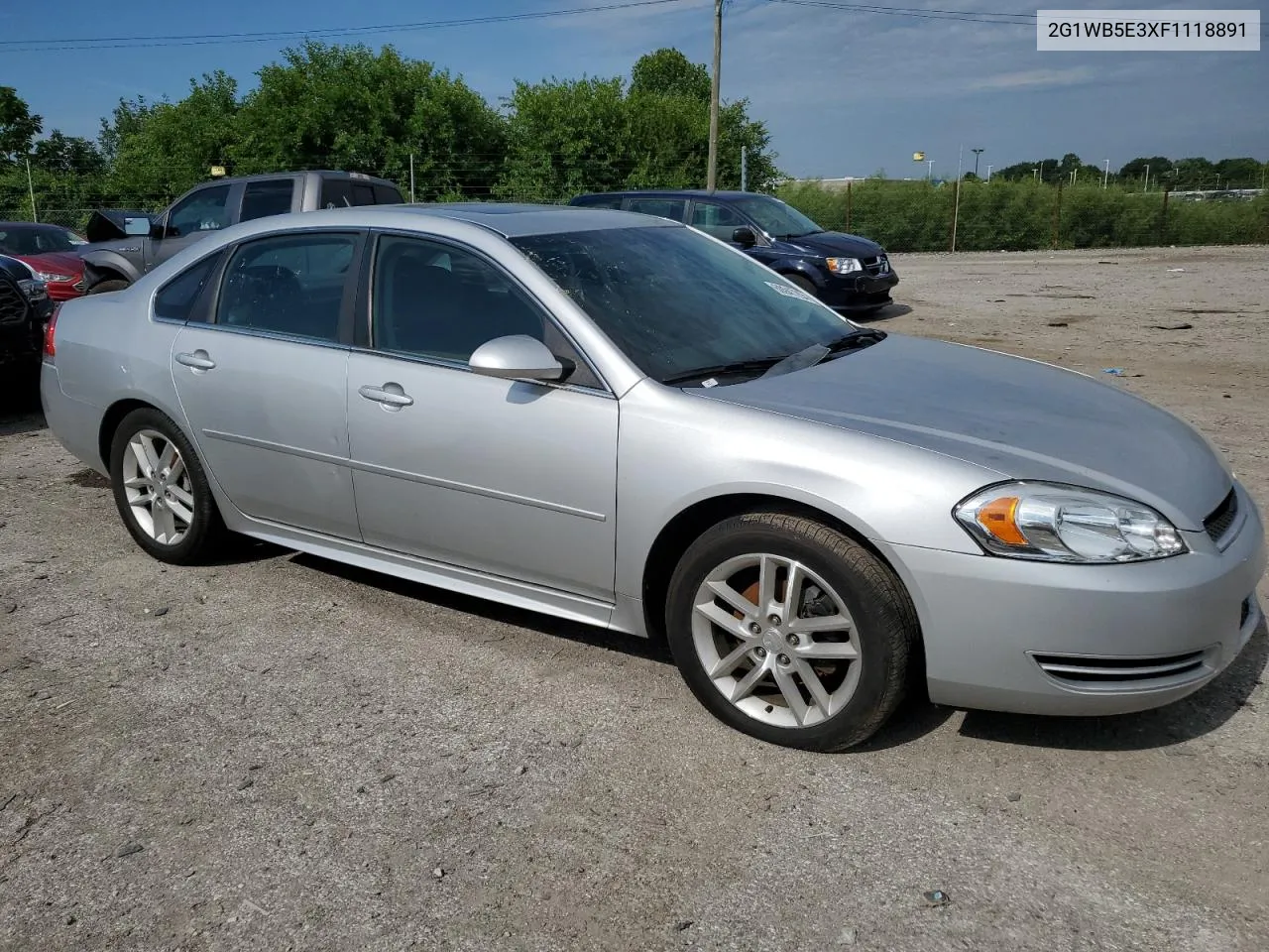 2G1WB5E3XF1118891 2015 Chevrolet Impala Limited Lt