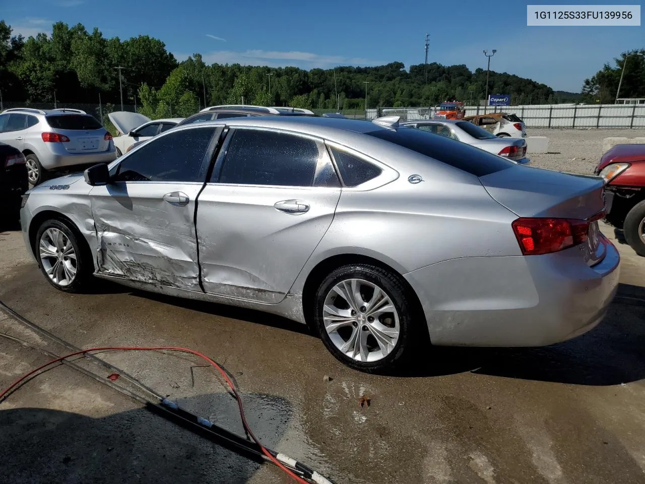 2015 Chevrolet Impala Lt VIN: 1G1125S33FU139956 Lot: 61057064