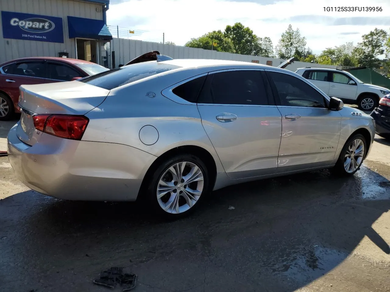 2015 Chevrolet Impala Lt VIN: 1G1125S33FU139956 Lot: 61057064