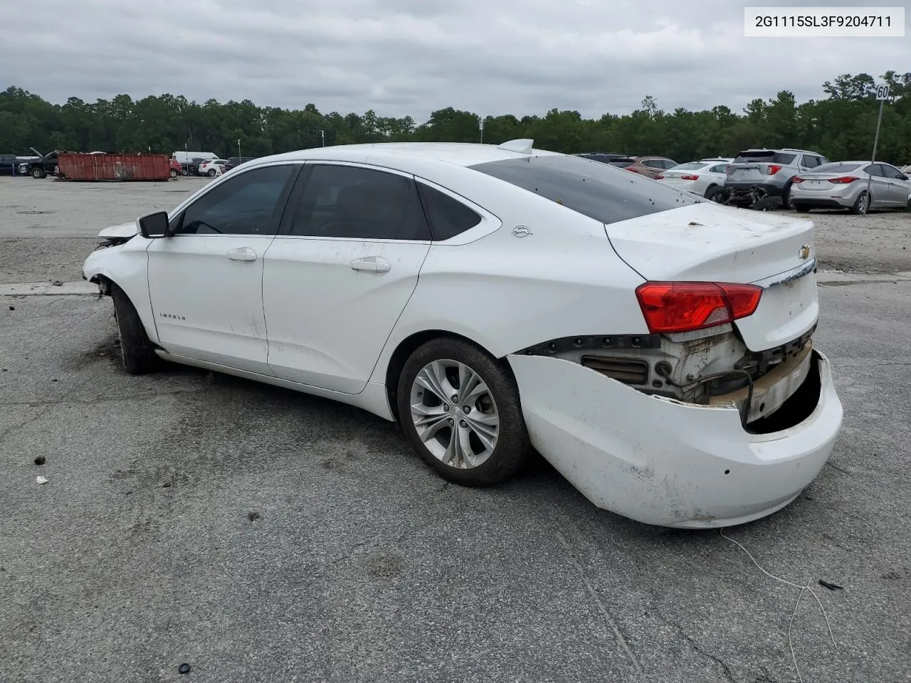 2015 Chevrolet Impala Lt VIN: 2G1115SL3F9204711 Lot: 61275964