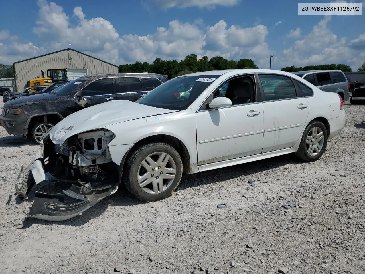 2015 Chevrolet Impala Limited Lt VIN: 2G1WB5E3XF1125792 Lot: 62542804