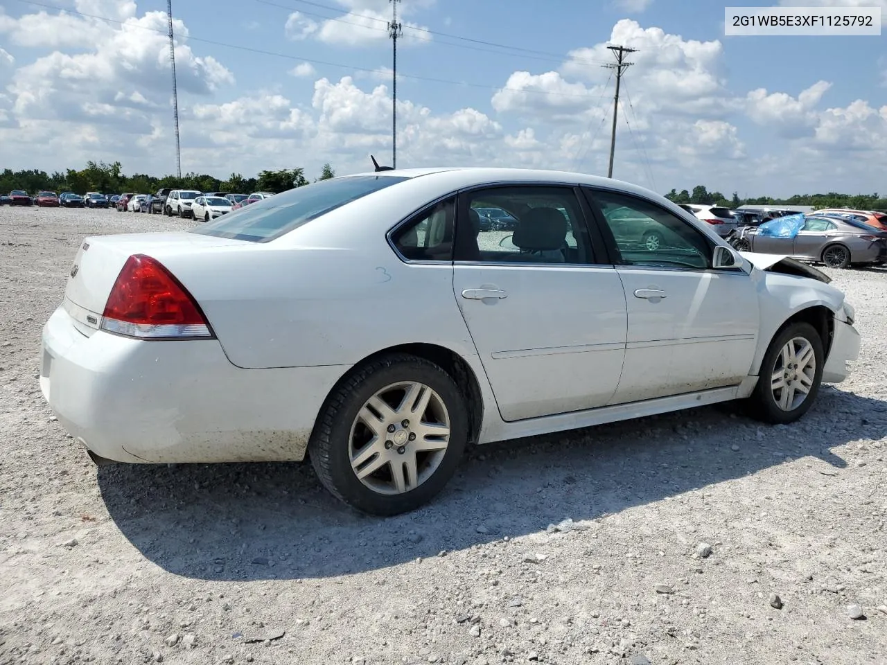 2G1WB5E3XF1125792 2015 Chevrolet Impala Limited Lt