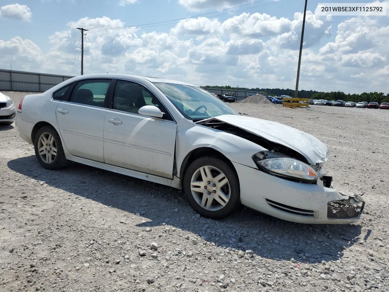 2015 Chevrolet Impala Limited Lt VIN: 2G1WB5E3XF1125792 Lot: 62542804