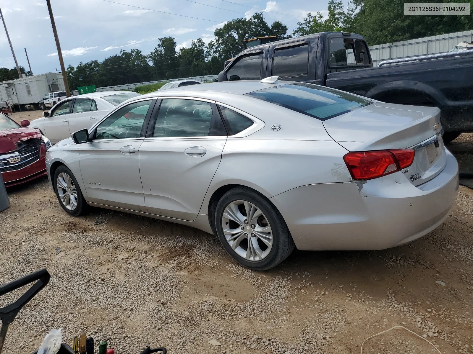 2015 Chevrolet Impala Lt VIN: 2G1125S36F9104292 Lot: 63003124