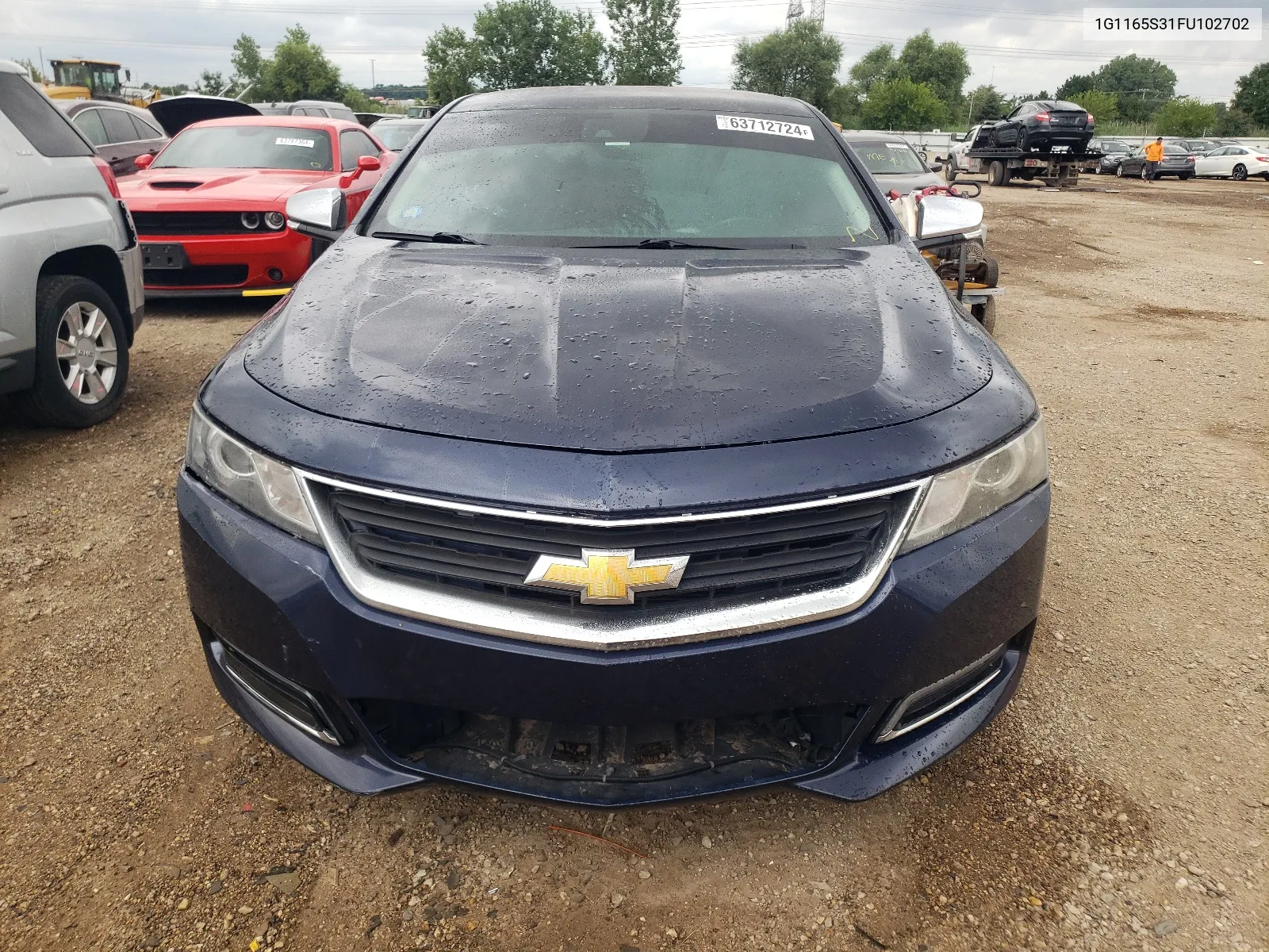 2015 Chevrolet Impala Ltz VIN: 1G1165S31FU102702 Lot: 63712724