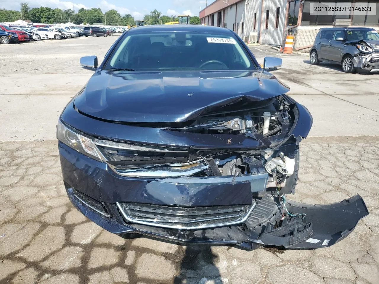 2G1125S37F9146633 2015 Chevrolet Impala Lt