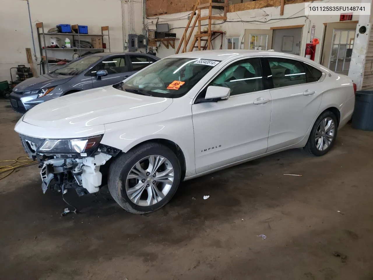 1G1125S35FU148741 2015 Chevrolet Impala Lt