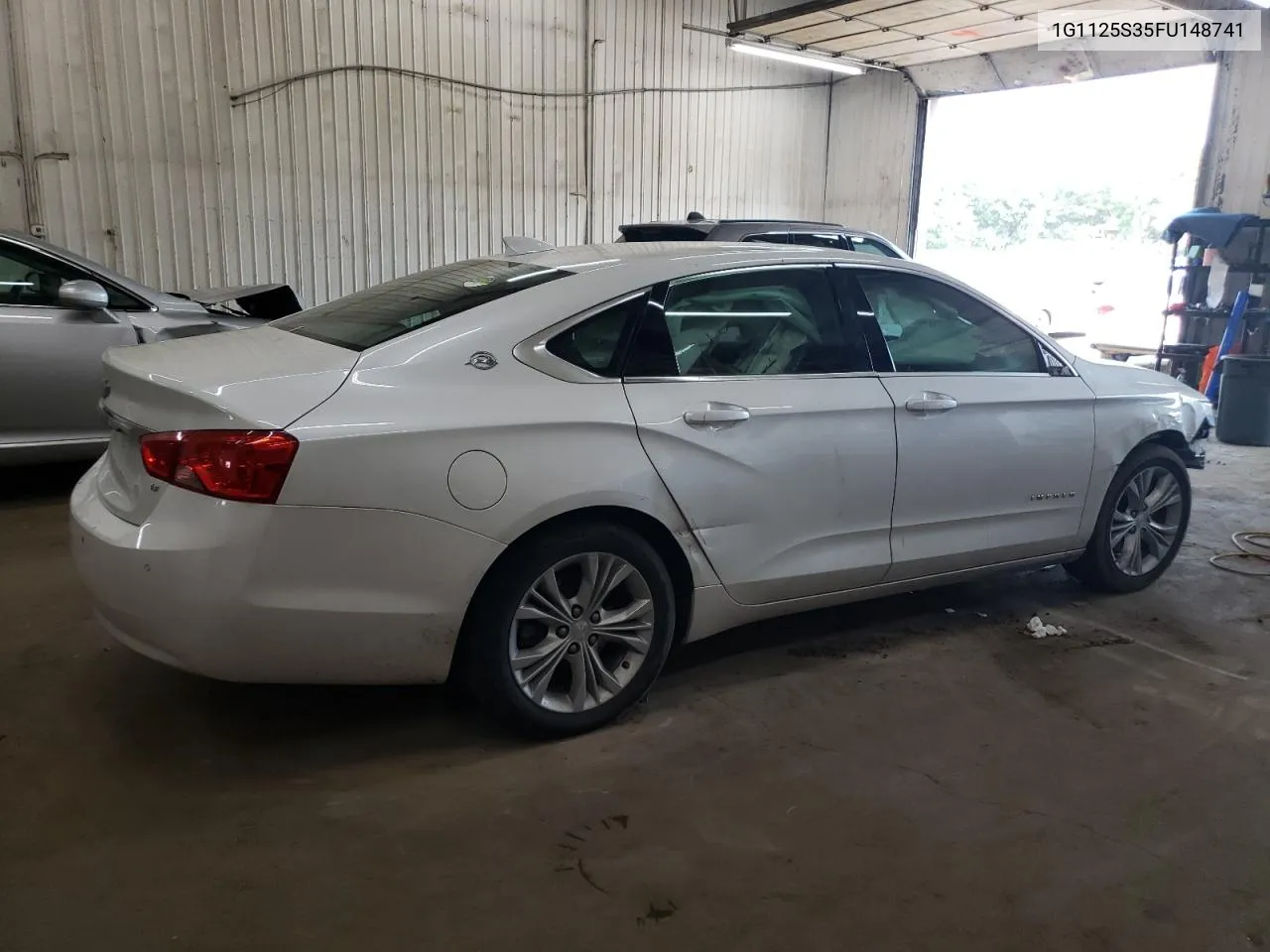 1G1125S35FU148741 2015 Chevrolet Impala Lt