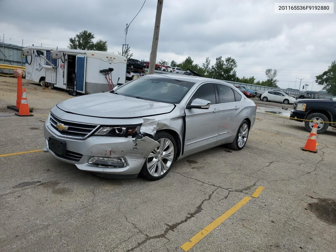 2015 Chevrolet Impala Ltz VIN: 2G1165S36F9192880 Lot: 65825174