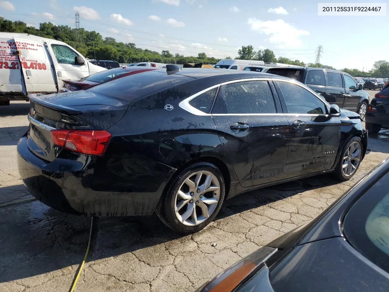 2015 Chevrolet Impala Lt VIN: 2G1125S31F9224467 Lot: 66121384