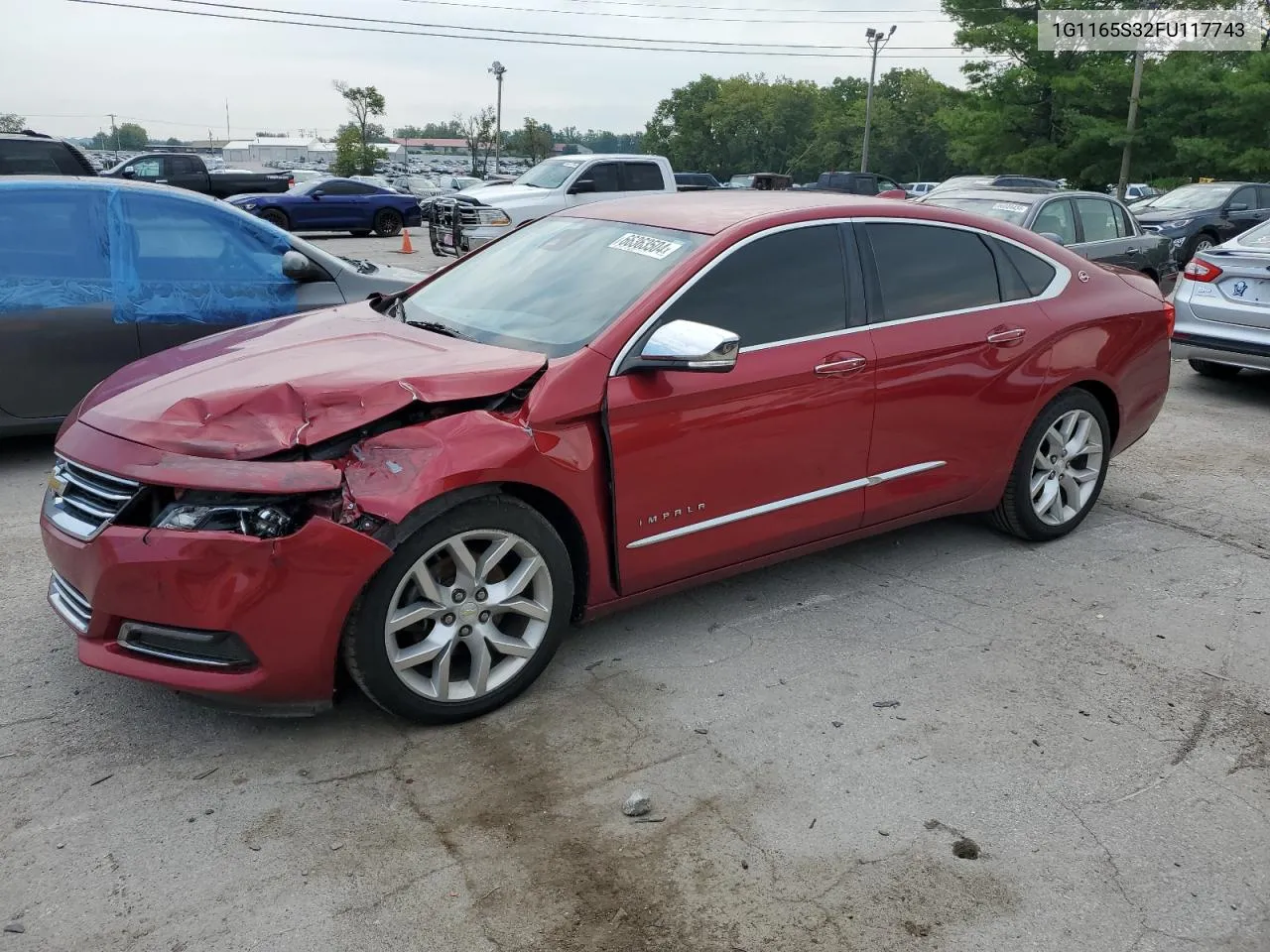 1G1165S32FU117743 2015 Chevrolet Impala Ltz