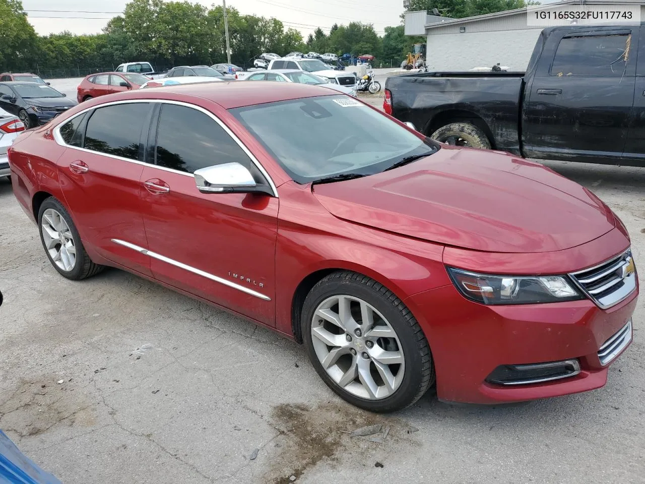 2015 Chevrolet Impala Ltz VIN: 1G1165S32FU117743 Lot: 66363504