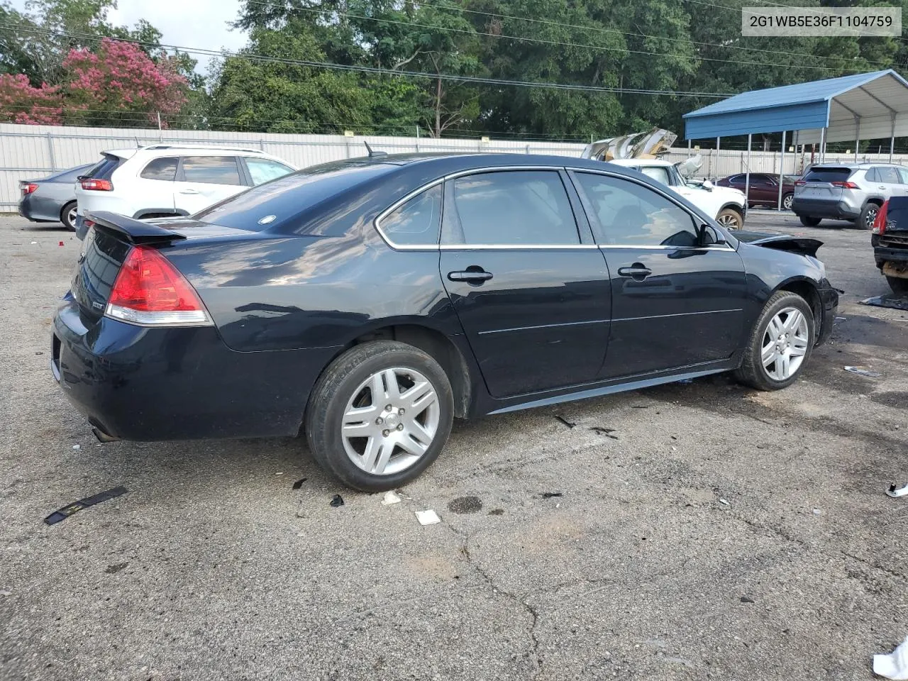 2015 Chevrolet Impala Limited Lt VIN: 2G1WB5E36F1104759 Lot: 66806964