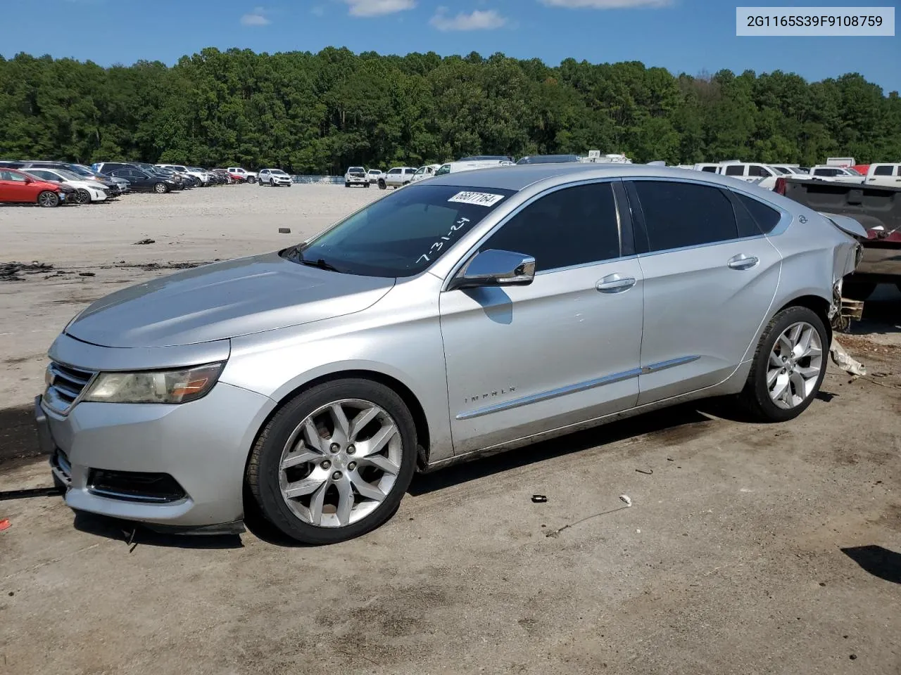 2015 Chevrolet Impala Ltz VIN: 2G1165S39F9108759 Lot: 66877164