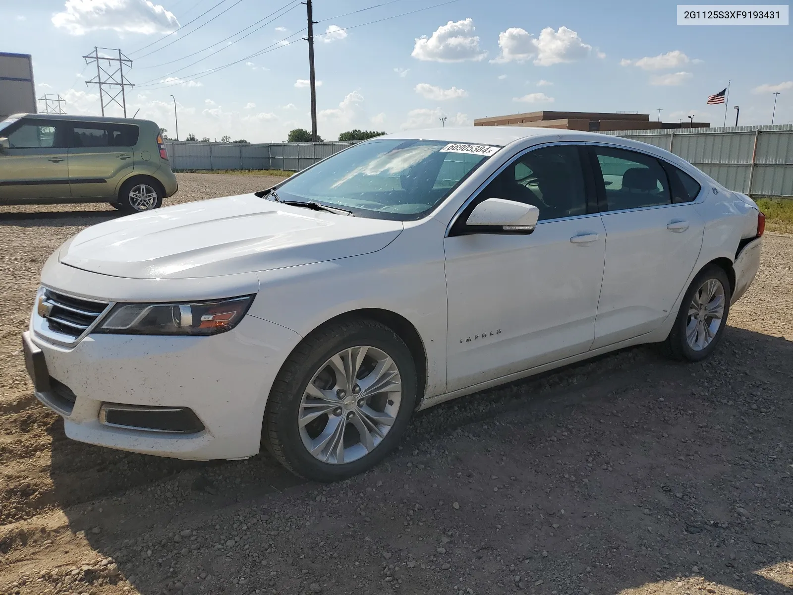 2015 Chevrolet Impala Lt VIN: 2G1125S3XF9193431 Lot: 66905384