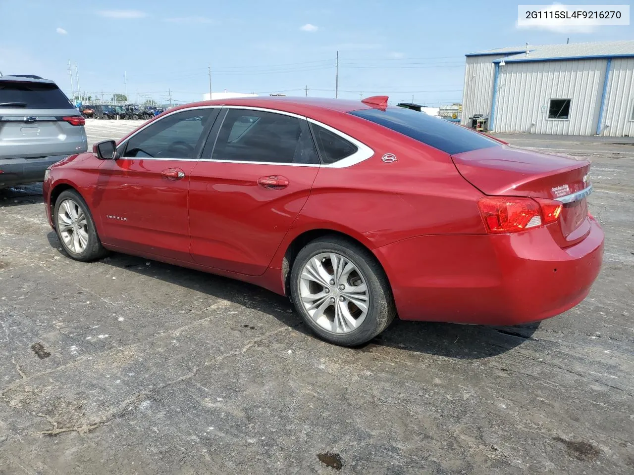 2015 Chevrolet Impala Lt VIN: 2G1115SL4F9216270 Lot: 66939694