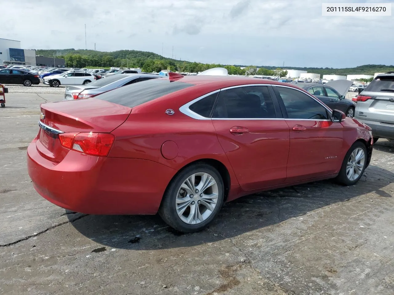 2015 Chevrolet Impala Lt VIN: 2G1115SL4F9216270 Lot: 66939694