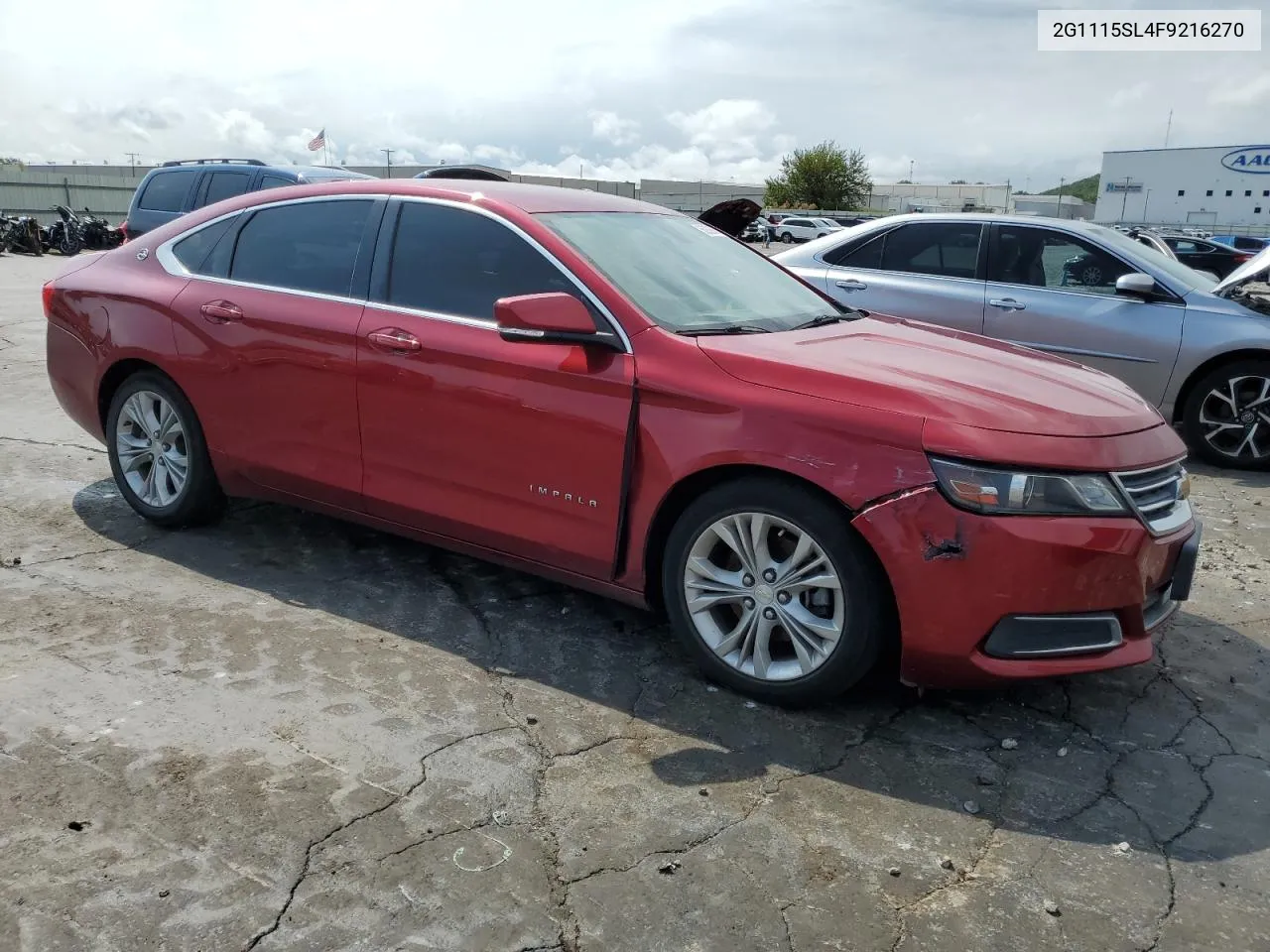 2G1115SL4F9216270 2015 Chevrolet Impala Lt