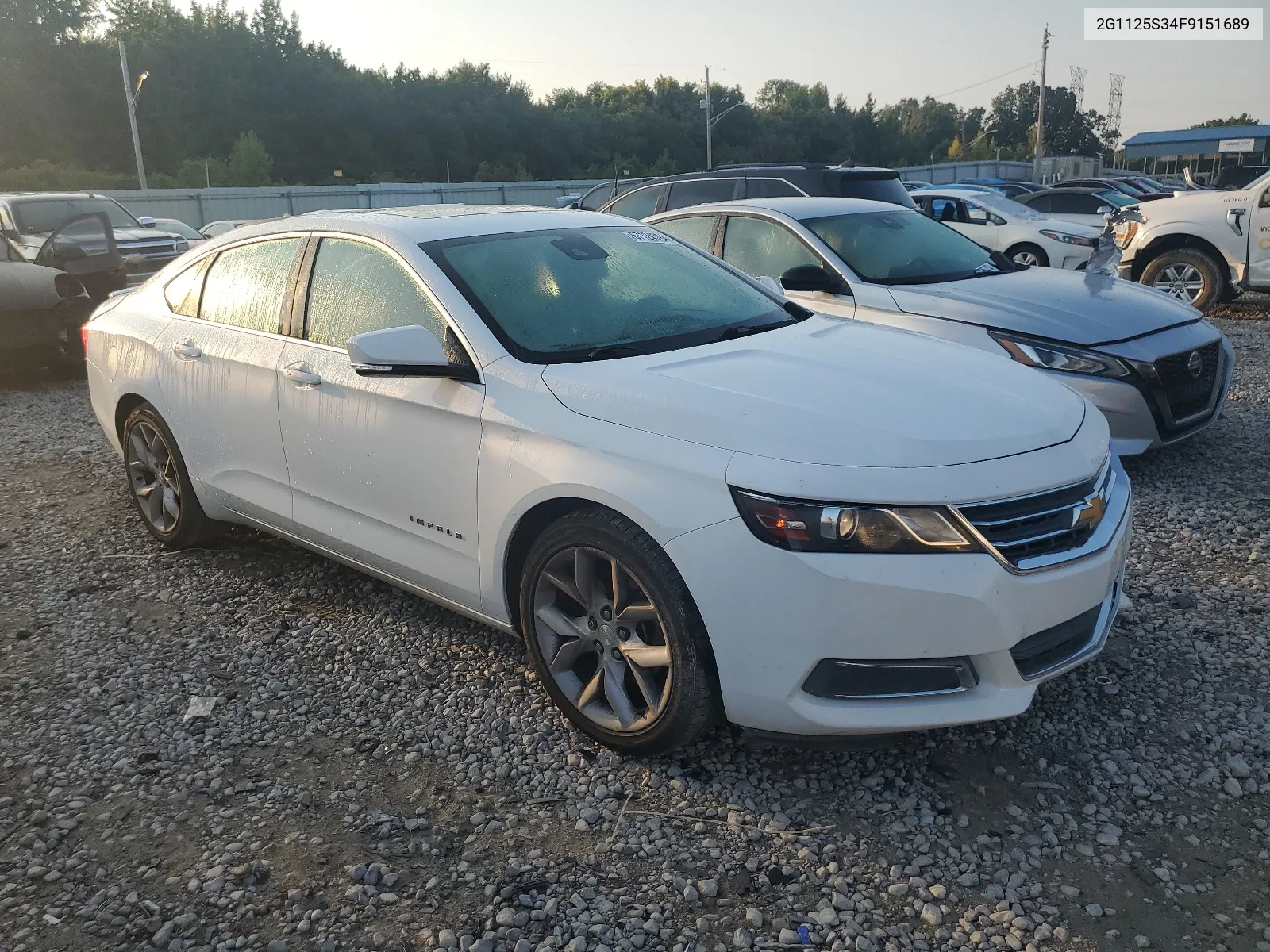 2015 Chevrolet Impala Lt VIN: 2G1125S34F9151689 Lot: 67124394