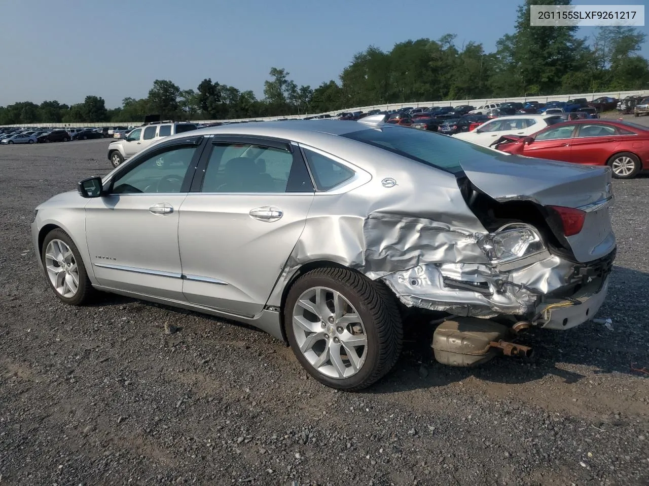 2015 Chevrolet Impala Ltz VIN: 2G1155SLXF9261217 Lot: 67602754