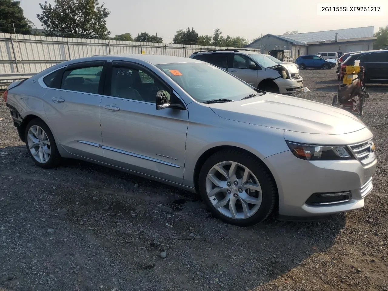 2G1155SLXF9261217 2015 Chevrolet Impala Ltz