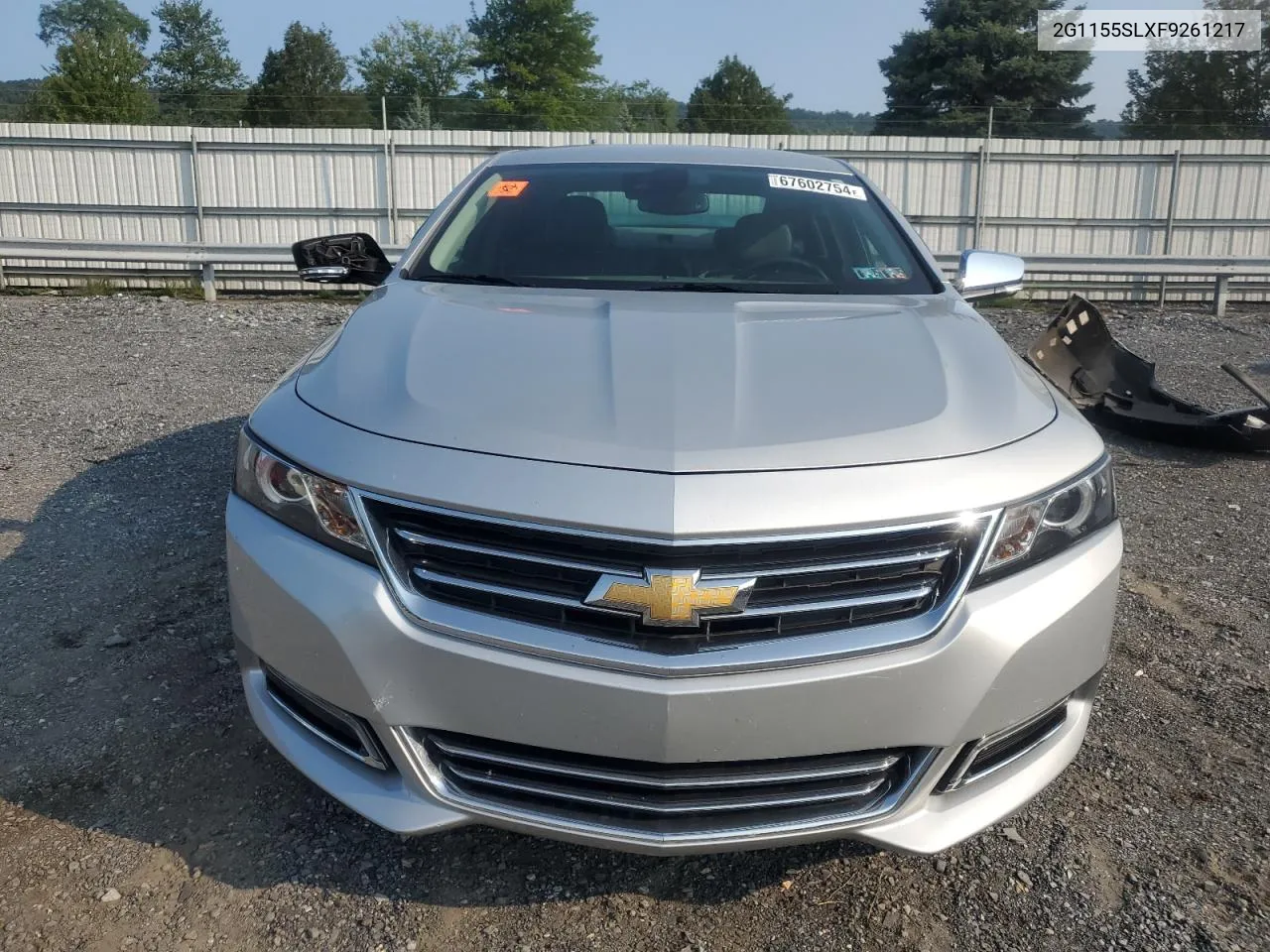 2G1155SLXF9261217 2015 Chevrolet Impala Ltz