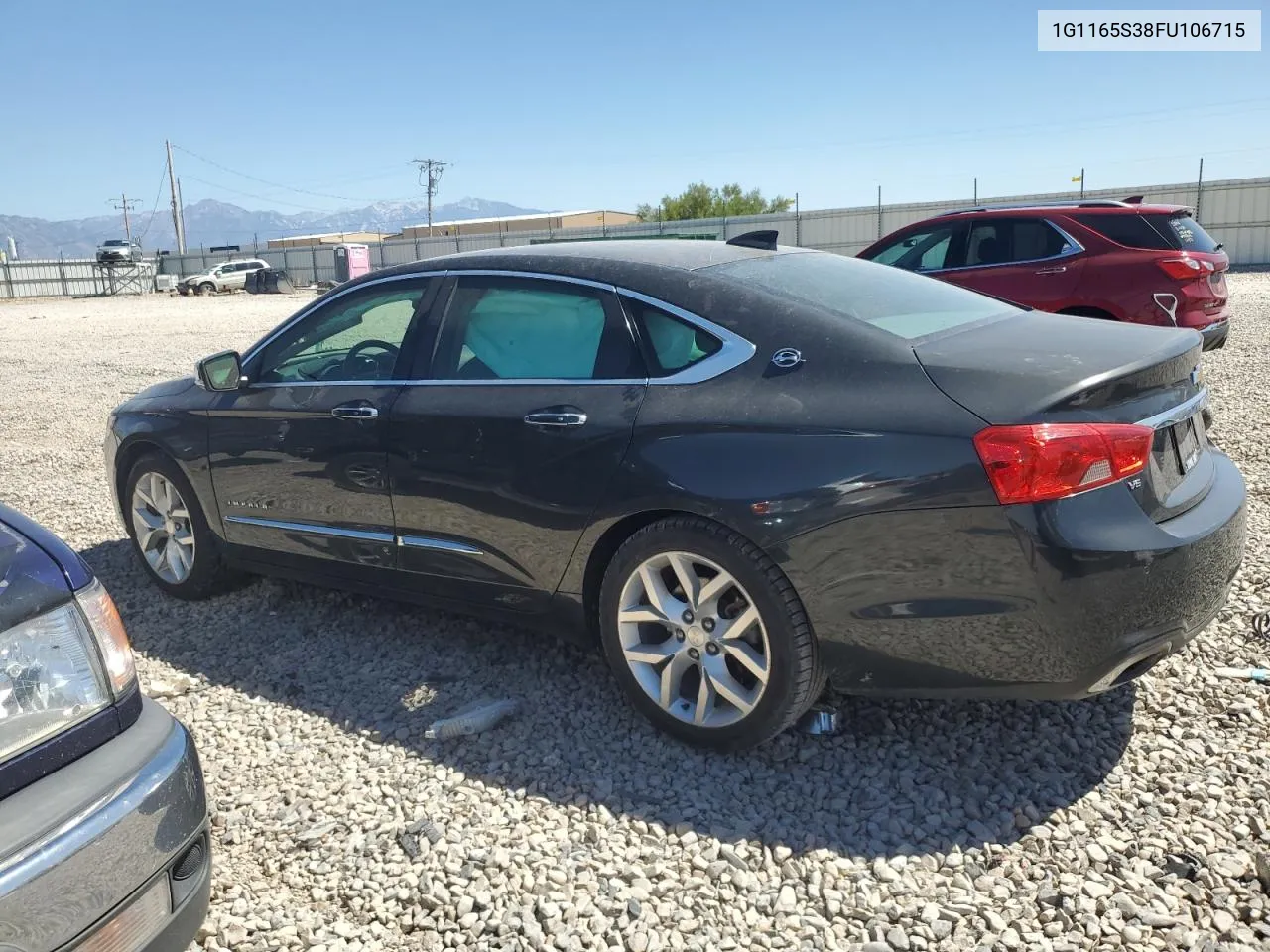 2015 Chevrolet Impala Ltz VIN: 1G1165S38FU106715 Lot: 67961504