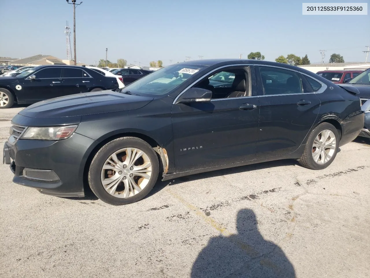 2G1125S33F9125360 2015 Chevrolet Impala Lt