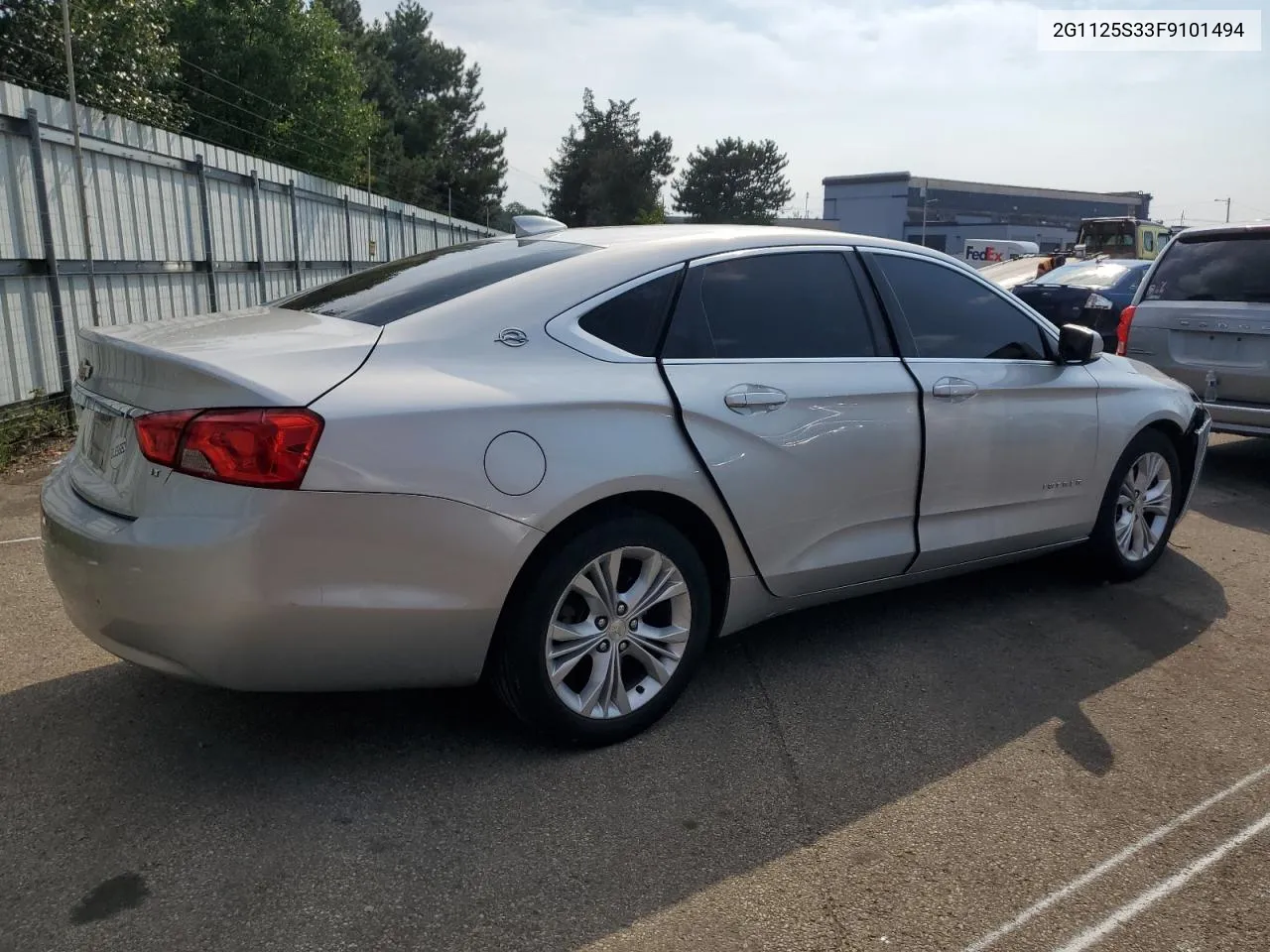 2G1125S33F9101494 2015 Chevrolet Impala Lt