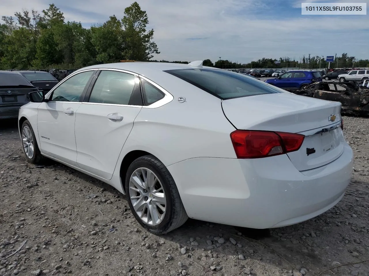 1G11X5SL9FU103755 2015 Chevrolet Impala Ls