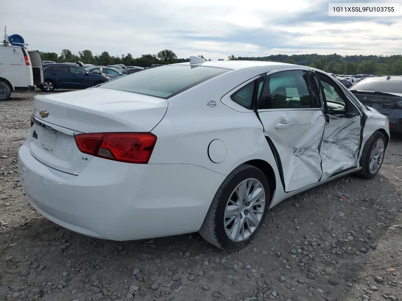 2015 Chevrolet Impala Ls VIN: 1G11X5SL9FU103755 Lot: 69715034