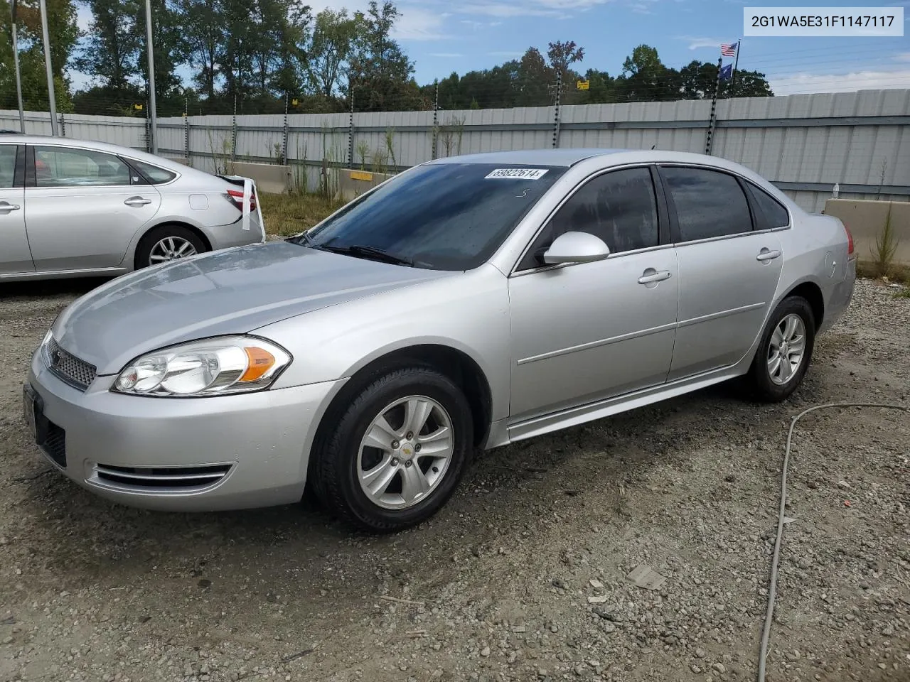 2G1WA5E31F1147117 2015 Chevrolet Impala Limited Ls