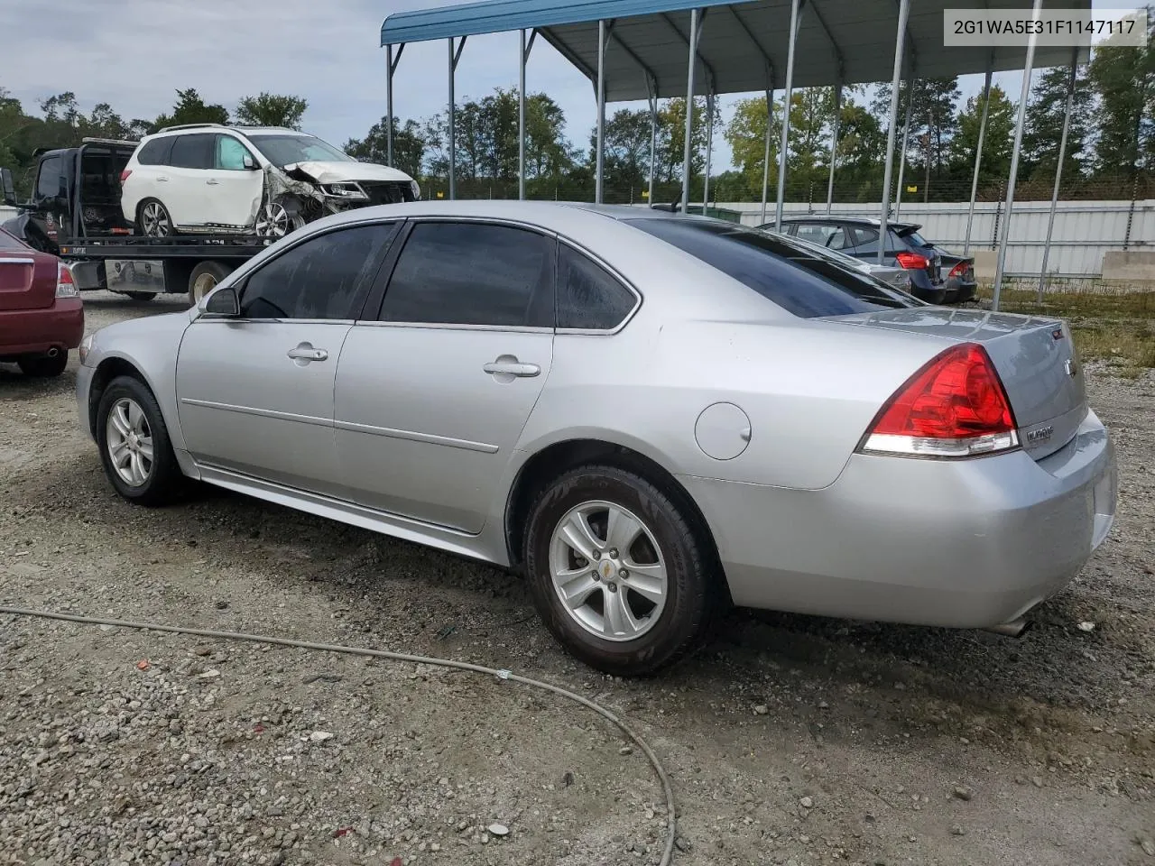 2G1WA5E31F1147117 2015 Chevrolet Impala Limited Ls