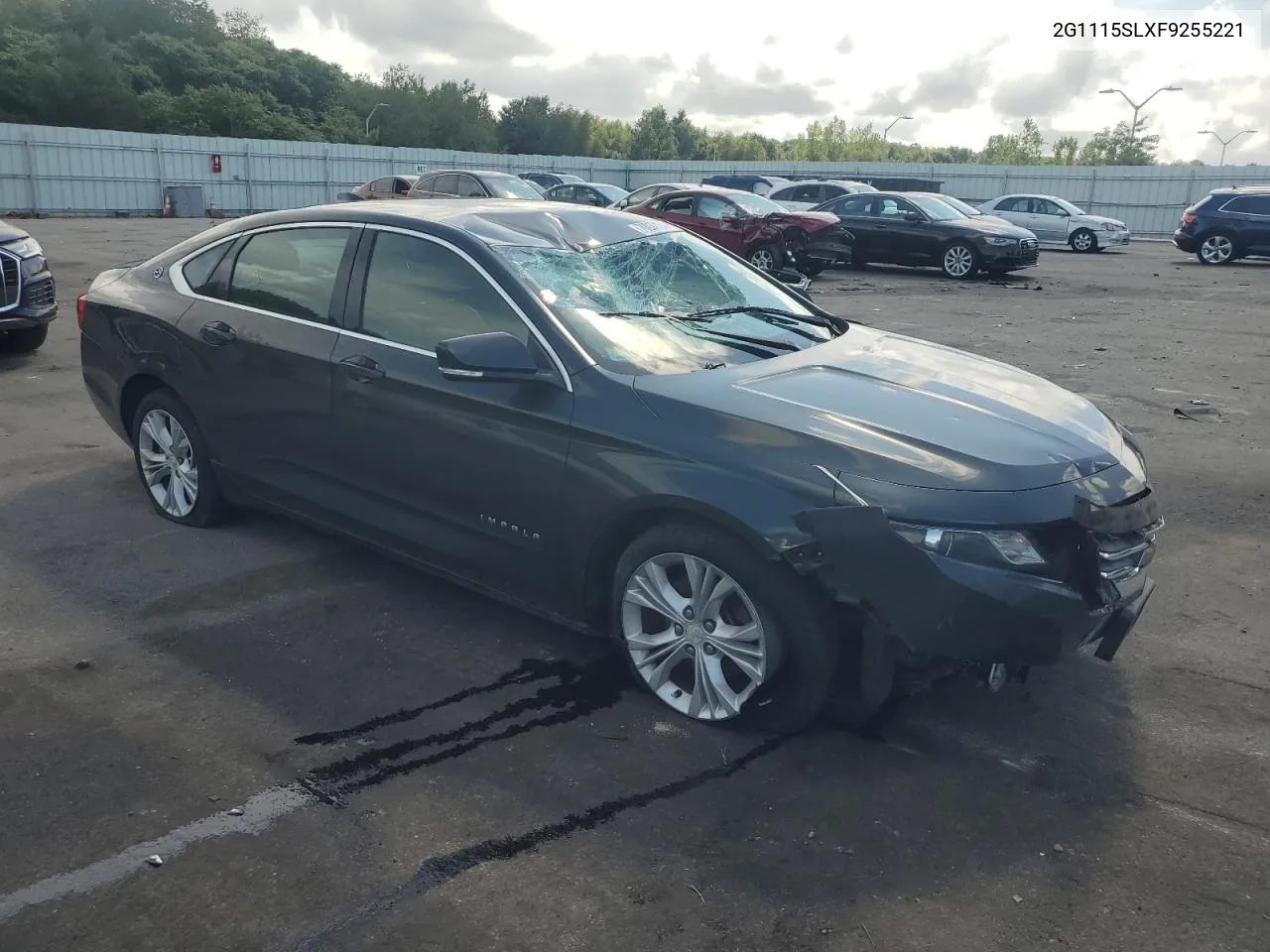 2G1115SLXF9255221 2015 Chevrolet Impala Lt