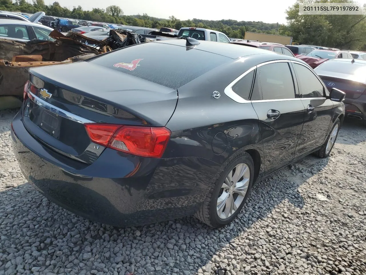 2015 Chevrolet Impala Lt VIN: 2G1115SL7F9197892 Lot: 70255934