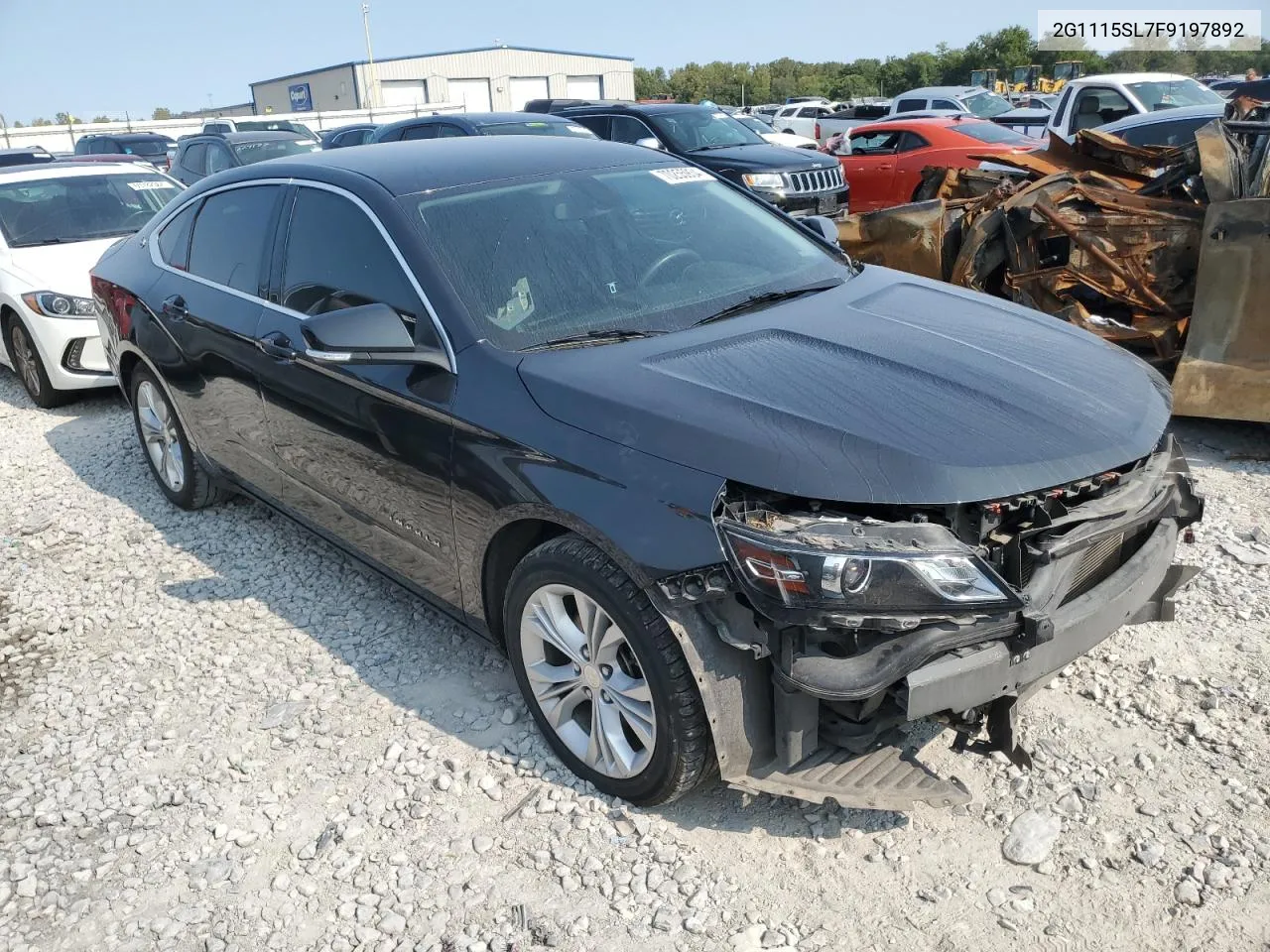 2015 Chevrolet Impala Lt VIN: 2G1115SL7F9197892 Lot: 70255934