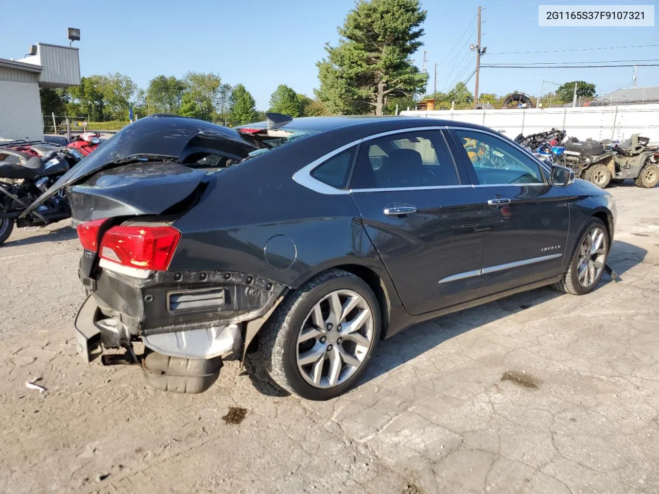 2015 Chevrolet Impala Ltz VIN: 2G1165S37F9107321 Lot: 70274924