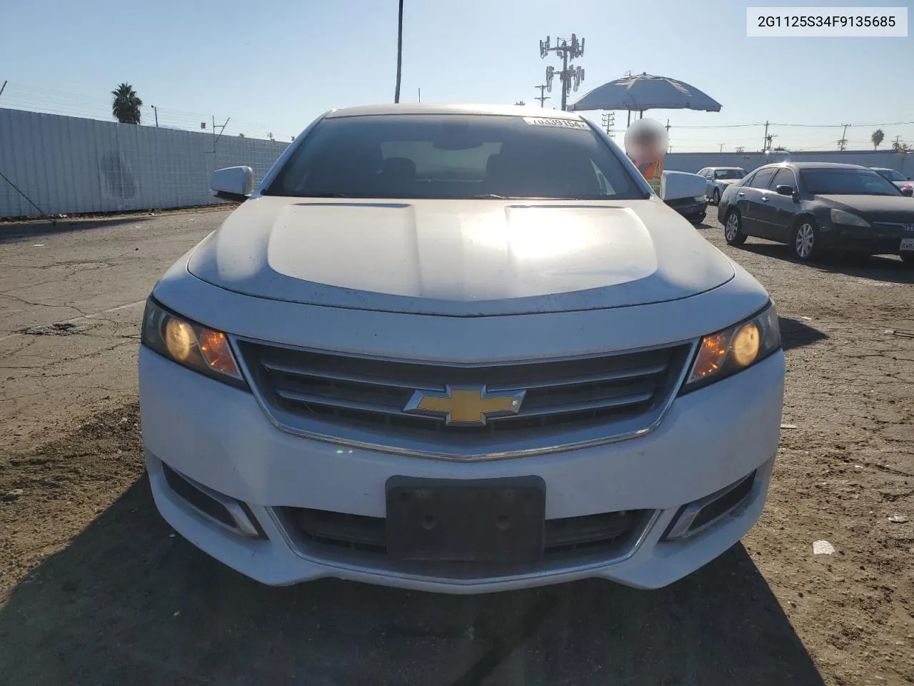 2G1125S34F9135685 2015 Chevrolet Impala Lt