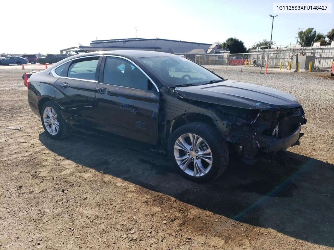 2015 Chevrolet Impala Lt VIN: 1G1125S3XFU148427 Lot: 70702744