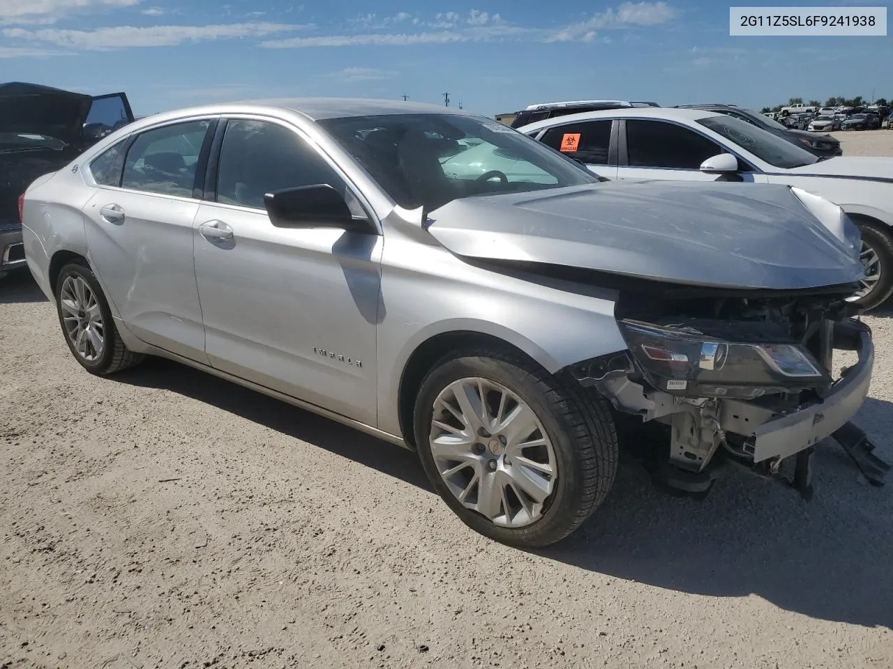 2015 Chevrolet Impala Ls VIN: 2G11Z5SL6F9241938 Lot: 70725644